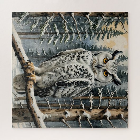 Winterschneckenpuzzle Puzzle (Horizontal)