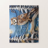 Winterschneckenpuzzle Puzzle (Vertikal)