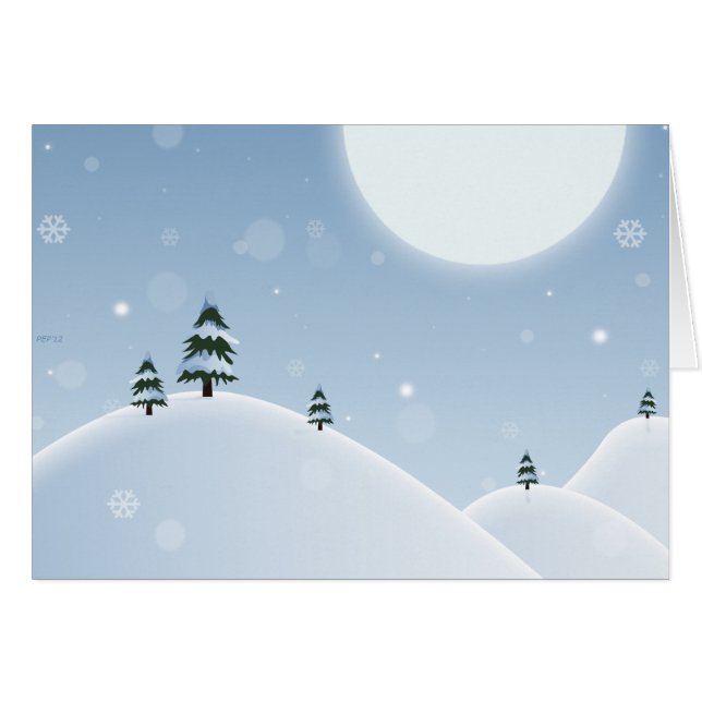 Winterschnee (Vorderseite (Horizontal))