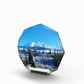 Winterschnee am Berg Shasta, CA Fotoblock (Rechts)