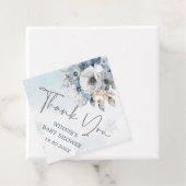 Winterschnee Baby Es ist kalt draußen Babydusche F Geschenkanhänger (Beispiel)