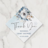 Winterschnee Baby Es ist kalt draußen Babydusche F Geschenkanhänger (Vorderseite)