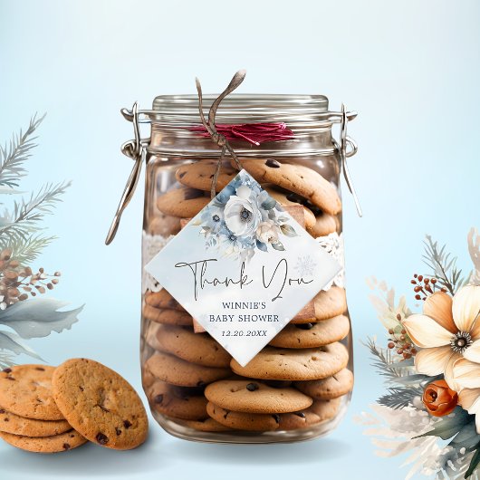 Winterschnee Baby Es ist kalt draußen Babydusche F Geschenkanhänger