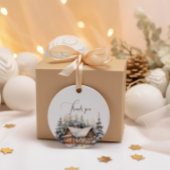 Winterschnee Baby Es ist kalt draußen Danke Geschenkanhänger