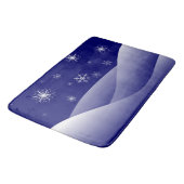 WINTERSCHNEE BADEMATTE (Schrägansicht)