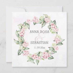 *~* Winterschnee Berry AR12 QR UAWG Boho Wedding Einladung