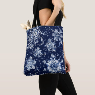 Winterschnee-Blume Tasche