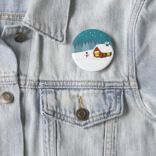 Winterschnee Button (Beispiel)