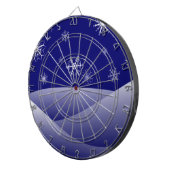 WINTERSCHNEE DARTSCHEIBE (Vorderseite rechts)