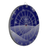 WINTERSCHNEE DARTSCHEIBE (Vorderseite Links)