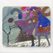 WINTERSCHNEE / FASHION COSTUME DESIGNER MOUSEPAD (Vorne)