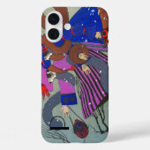 WINTERSCHNEE FASHION MONOGRAMM Case-Mate iPhone HÜLLE (Rückseite)