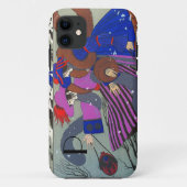 WINTERSCHNEE FASHION MONOGRAMM Case-Mate iPhone HÜLLE (Rückseite)