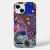 WINTERSCHNEE FASHION MONOGRAMM Case-Mate iPhone HÜLLE (Rückseite)