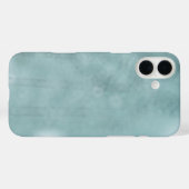 Winterschnee funkelnd Schwarz/Weiß Case-Mate iPhone Hülle (Rückseite (Horizontal))
