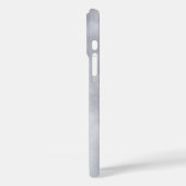 Winterschnee funkelnd Schwarz/Weiß Case-Mate iPhone Hülle (Rückseite / Links)