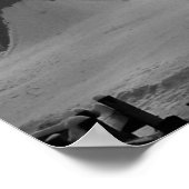 Winterschnee im Kings Canyon Nationalpark Poster (Ecke)