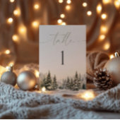 Winterschnee in der Liebe Bridal Tafelschild Sockelschild