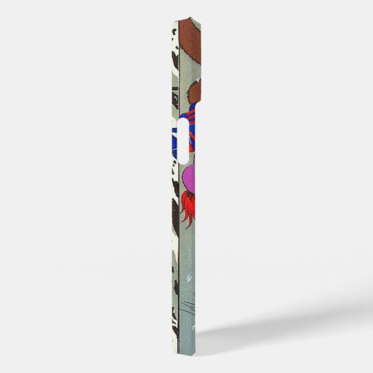 WINTERSCHNEE KUNST DECO FASHION MONOGRAMM Case-Mate iPhone HÜLLE (Rückseite / Rechts)