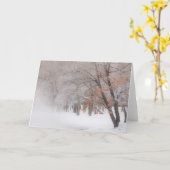 Winterschnee | Kussharo-See Karte (Gelbe Blume)