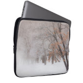 Winterschnee | Kussharo-See Laptopschutzhülle (Vorne Rechts)