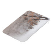 Winterschnee | Kussharo-See Magnet (Linke Seite)