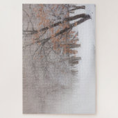 Winterschnee | Kussharo-See Puzzle (Vertikal)