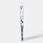 Winterschnee Landschaft Kunst Case-Mate iPhone Hülle (Rückseite / Links)