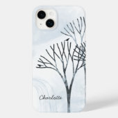 Winterschnee Landschaft Personalisiert Case-Mate iPhone Hülle (Rückseite)