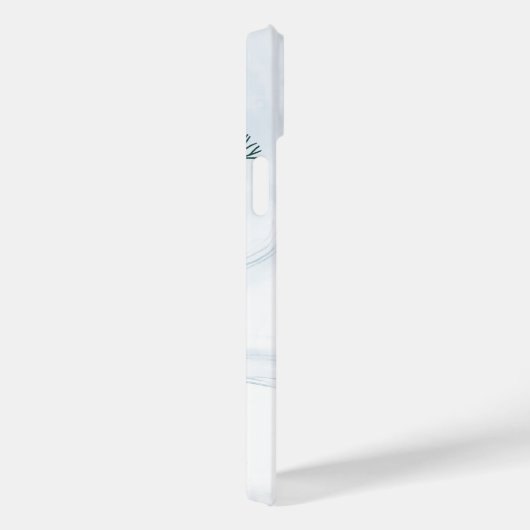 Winterschnee Landschaft Personalisiert Case-Mate iPhone Hülle (Rückseite / Rechts)