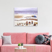 Winterschnee Leinwanddruck (Insitu (Wohnzimmer))