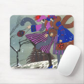 WINTERSCHNEE / MODEKOSTÜMDESIGNER MOUSEPAD (Mit Mouse)