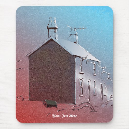 Winterschnee Mousepad (Vorne)