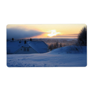 Winterschnee Norwegens