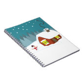 Winterschnee Notizblock (Rechte Seite)