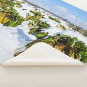 Winterschnee - Personalisiert Sherpadecke (3/4)