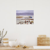 Winterschnee Poster (Küche)