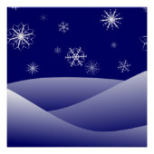 WINTERSCHNEE POSTER (Vorderseite)