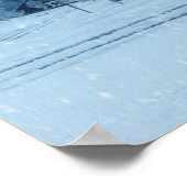 Winterschnee Poster (Ecke)