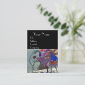 WINTERSCHNEE / SCHÖNHEIT FASHION COSTUME DESIGNER VISITENKARTE (Stehend Vorderseite)