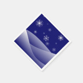 WINTERSCHNEE SERVIETTE (Ecke)