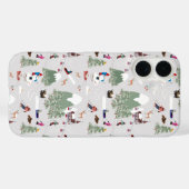 Winterschnee Skipisten Alpin Landschaft Case-Mate iPhone Hülle (Rückseite (Horizontal))