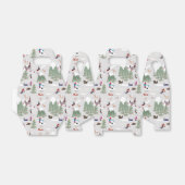 Winterschnee Skipisten Alpin Landschaft Geschenkschachtel (Ungefaltet)