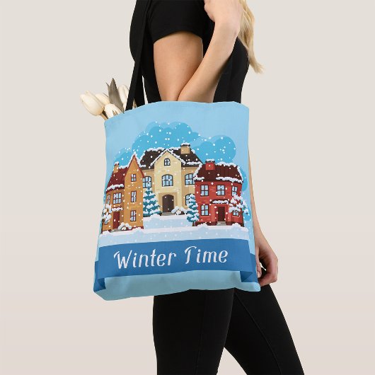 Winterschnee Tasche