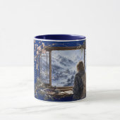 Winterschnee Tasse (Zentrum)