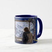 Winterschnee Tasse (VorderseiteRechts)
