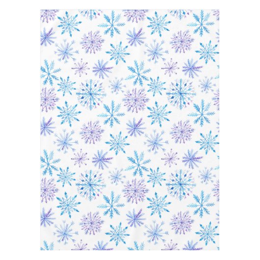 Winterschnee Tischdecke (Vorderseite)