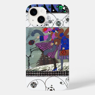 WINTERSCHNEE UND WIRBEL / FASHION COSTUME DESIGNER Case-Mate iPhone 14 HÜLLE