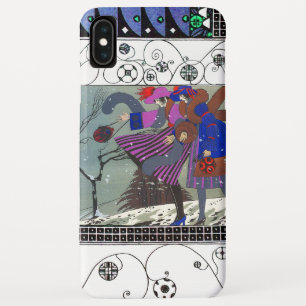 WINTERSCHNEE UND WIRBEL / FASHION COSTUME DESIGNER Case-Mate iPhone HÜLLE