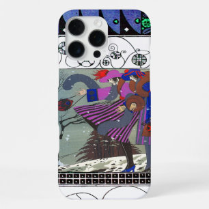 WINTERSCHNEE UND WIRBEL / MODEKOSTÜMDESIGNER iPhone 16 PRO MAX HÜLLE